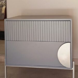 Modern Single-Drawer Bedside Table