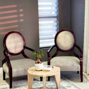 Classic Upholstered Accent Chair